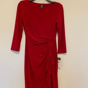 Brand new Chaps dress in red